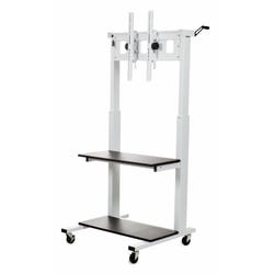 Luxor CLCD Crank Adjustable Flat Panel TV Cart, for 32 to 80 inch LCD TV, Item Number 1571521