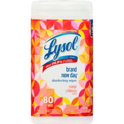 Image for Lysol Disinfecting Wipes, Brand New Day Scent, 80 Wipes from School Specialty