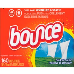 Image for Bounce Fabric Softener Dryer Sheets, Outdoor Fresh Scent, 160 Sheets from School Specialty