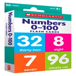 Image for Scholastic Numbers 0-100 Flash Cards from School Specialty