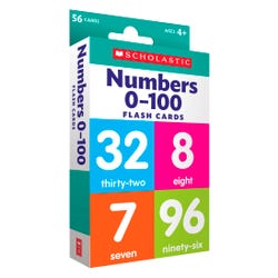 Scholastic Numbers 0-100 Flash Cards 2126482