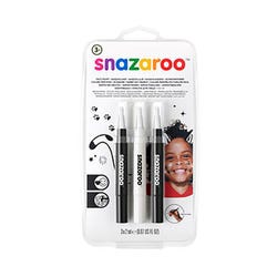 Image for Snazaroo Brush Pen Set, Monochromatic Colors, Set of 3 from School Specialty
