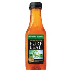 Image for Pure Leaf Iced Tea, Unsweetened Black Tea, Case of 12 from School Specialty