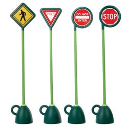 Image for Italtrike Road Sign Set, 60-1/4 in, Set of 4 from School Specialty
