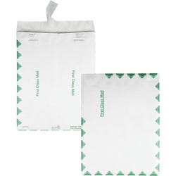 Image for Quality Park Tyvek First Class Envelopes, 10 x 13 Inches, White, Box of 100 from School Specialty