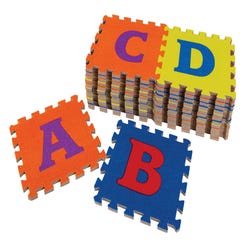 Image for WonderFoam Carpet Tiles, Alphabet, 12 x 12 Inches, Set of 26 from School Specialty