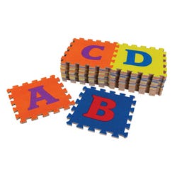Image for WonderFoam Carpet Tiles, Alphabet, 12 x 12 Inches, Set of 26 from School Specialty
