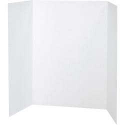 Image for Pacon Single Walled Corrugated Presentation Board, 48 x 36 Inches, White, Pack of 4 from School Specialty