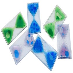 Image for Abilitations Mini-Timer Gel Fidgets, Multicolor, Set of 6 from School Specialty