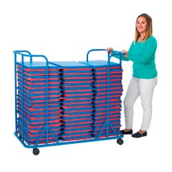 Image for Angeles Universal Rest Mat Cart, 52 x 26 x 54 Inches from School Specialty