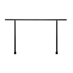 Image for National Public Seating Side Guardrail for 3 Level Standing Risers, Black from School Specialty