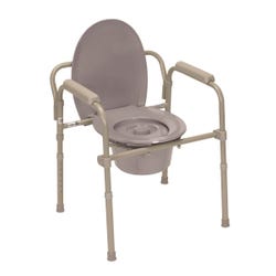 Image for Commode, Fixed Arms, Steel, Adjustable Height from School Specialty