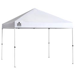 Quik Shade Commercial C100 Straight Leg Canopy, 10 x 10 Feet, White, Item Number 2088978