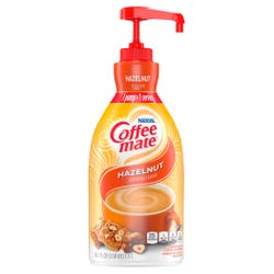 Image for Coffee mate Liquid Concentrated Coffee Creamer, Hazelnut Flavor, 1.58 Quart Pump Bottle from School Specialty