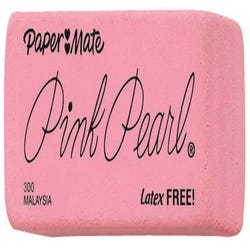 Image for Paper Mate Pink Pearl Premium Small Eraser, Pink, Pack of 36 from School Specialty