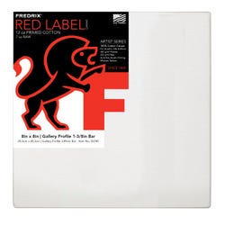 Image for Fredrix Red Label Artist Canvas, Gallery Profile, 8 x 8 Inches, Each from School Specialty