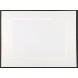 Image for Sax Exclusive Premium Pre-Cut Mats, 12 x 16 Inches, Bright White, Pack of 10 from School Specialty