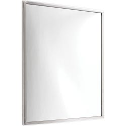 Image for See-All Flat Mirror with Stainless Steel Frame, 18 in H X 24 in W, Glass from School Specialty