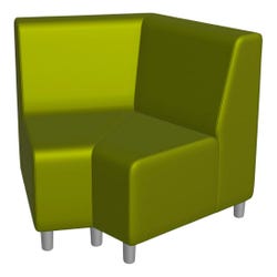Image for Classroom Select Soft Seating NeoLounge Loveseat with Inside 60° Curve from School Specialty