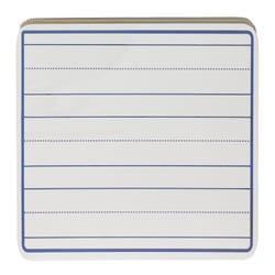 Image for School Smart Lined Dry Erase Boards, Ruled, 9 x 12 Inches, Pack of 30 from School Specialty