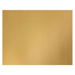 Image for Pacon Coated Poster Board, 22 x 28 Inches, Gold, Pack of 25 from School Specialty