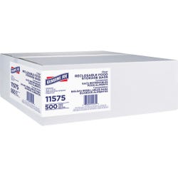 Image for Genuine Joe Reclosable Food Storage Bags, 1.15mil, Pack of 500, Clear from School Specialty