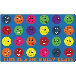 Image for Flagship Carpets No Bully Class Rug, 6 Feet x 8 Feet 4 Inches, Rectangle from School Specialty