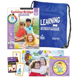 Image for Carson-Dellosa Spanish Summer Bridge Essentials Backpack, Grades PreK to K from School Specialty