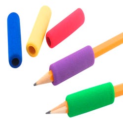 Image for The Classics Foam Pencil Grips, Assorted Colors, Pack of 12 from School Specialty