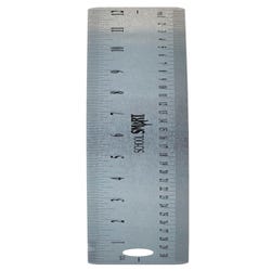 School Smart Flexible Stainless Steel Ruler with Cork Back, 12 Inches Item Number 1437791