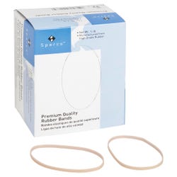 Image for Business Source High Quality Rubber Bands, Size 33, 1/4 Pound, Natural, Box of 212 from School Specialty
