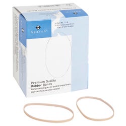 Image for Business Source High Quality Rubber Bands, Size 33, 1/4 Pound, Natural, Box of 212 from School Specialty