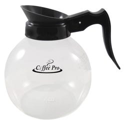 Image for CoffeePro Replacement Glass Coffee Decanter, 12 Cup, Phenolic Plastic, Clear from School Specialty