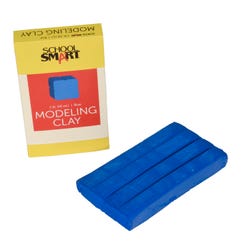 Image for School Smart Modeling Clay, Blue, 1 Pound from School Specialty