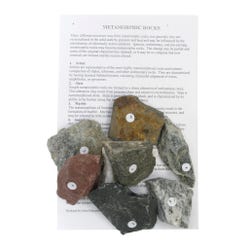 Image for Geoscience Metamorphic Rock Set, Set of 8 from School Specialty