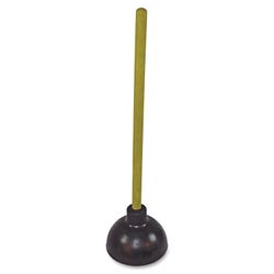 Image for Genuine Joe Value Plus Plunger, 23 x 5-3/4 Inches, Yellow Handle from School Specialty
