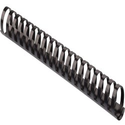 Image for Fellowes Plastic Binding Combs, 3/4 Inch, Black, Pack of 100 from School Specialty