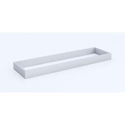 Image for Whitney Brothers Kickboard Base, 50 x 14-1/2 x 3-1/2 Inches, White from School Specialty
