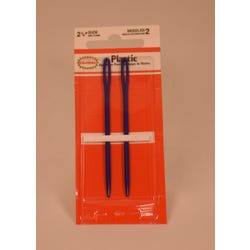 Colonial Needle Plastic Lucite Jumbo Eye Yarn Needle, 2-3/4 in, Pack of 2 Item Number 436520