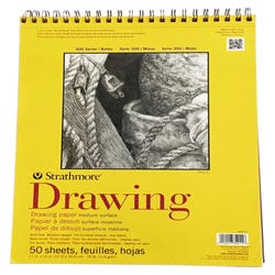 Image for Strathmore 300 Series Drawing Pad, 11 x 14 Inches, 70 lb, 50 Sheets from School Specialty