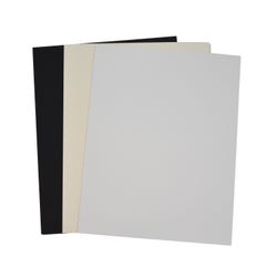 Sax Exclusive Special Melton Mount Board, 22 x 28 Inches, Black/White, Pack of 20 Item Number 405075