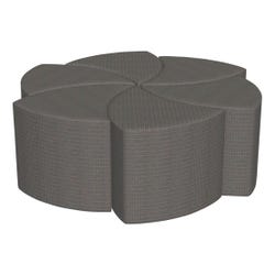 Image for Classroom Select Soft Seating NeoLounge Spinner 6-Piece Set, 53-1/2 x 56-1/4 x 18 Inches from School Specialty