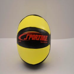 Image for Sportime Strength Medicine Ball, 2 Pounds, 6 Inches, Yellow and Black from School Specialty