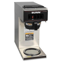 Image for Bunn-O-Matic VP17-1 Coffee Brewer, 12-Cup, Stainless Steel from School Specialty