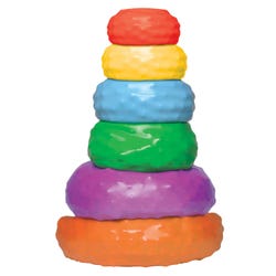 Image for Sportime Yuck-E-Medicine Balls, Assorted Colors and Sizes, Set of 6 from School Specialty