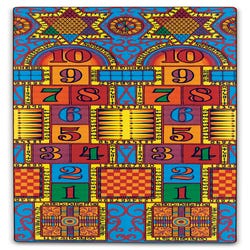 Image for Flagship Carpets Games that Teach Carpet, 12 x 18 Feet, Rectangle from School Specialty