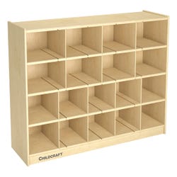 Image for Childcraft Mobile Cubby Unit, 47-3/4 x 13 x 30 Inches, 20 Trays from School Specialty