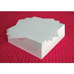 Image for Sax Square Practice Origami Paper, 5-7/8 x 5-7/8 Inches, White, Pack of 500 from School Specialty