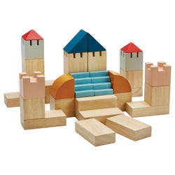 Image for Plantoys Creative Block Set Orchard, 3 x 7 3/8 x 7 3/8 Inches from School Specialty