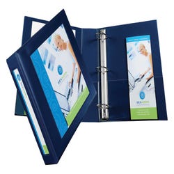 Image for Avery Heavy Duty Framed View Binder, 2 Inch EZD Ring, Navy from School Specialty